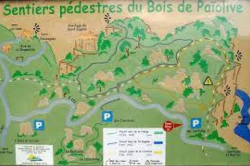 サラヴァ La O'Liso Gorges De L'Ardecheヴィラ エクステリア 写真