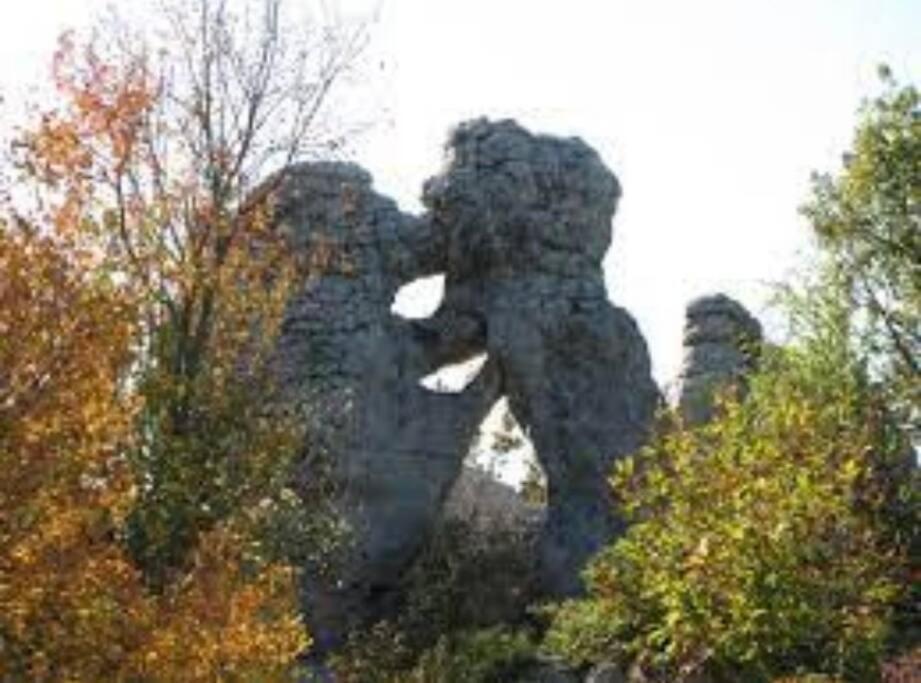 サラヴァ La O'Liso Gorges De L'Ardecheヴィラ エクステリア 写真